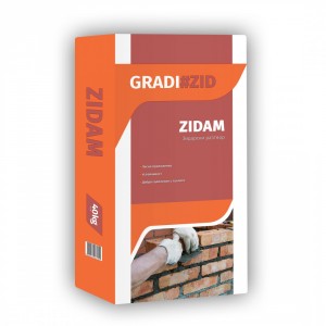 Зидарски разтвор GRADI#ZID ZIDAM , 40 кг.