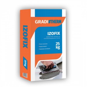 Лепило за топлоизолация GRADI#THERM ISOFIX , 25 кг.