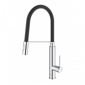 One-handle mixer for kitchen Concetto Profi with pull-out head