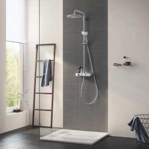 Shower system with thermostat for wall mounting Euphoria Smart Control