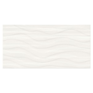 Плочки за баня SOFT ROMANTIC white satin wave structure 29,8 x 59,8 см.