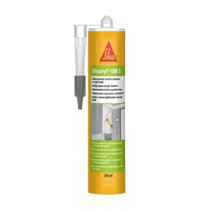 Акрилен уплътнител за външна и вътрешна употреба Sikacryl®-108 S , бял , 310 мл.