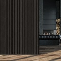 Acoustic panel BASIC 22 x 605 x 2440 mm, Black oak