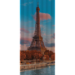 Acoustic panel DPrint 19x1133x2400 mm. , Eiffel Tower, 2 pcs.