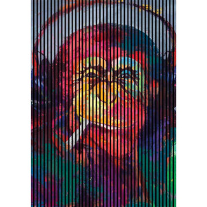 Acoustic panel DPrint 19x1693х2400 mm. , Monkey02 , 3 pcs.