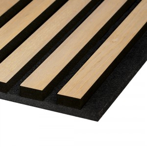 Acoustic panel PROFF 22 x 605 x 3000 mm, ash