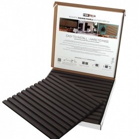 Acoustic panel BASIC 22 x 520 x 520 mm, 2 pcs , smoked oak