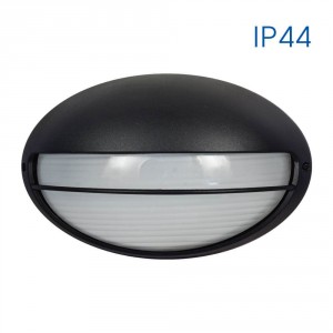 Wall lamp PETRA IP44 E27 BK 230V , black