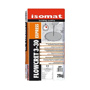 Fast-hardening self-leveling floor screed FLOWCRET 3-30 EXPRESS , 25 кг