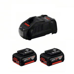 Batteries set Bosch 2xGBA18V/5Ah+GAL1880CV