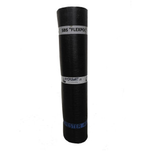 Битумна хидроизолация SBS Flexpol 4.5 кг./кв.м. , сива посипка