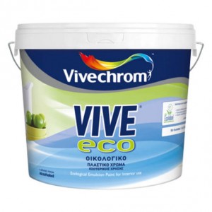 Боя за вътрешна употреба VIVE ECO , бяла , 9 л.