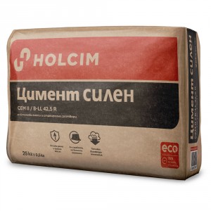 Limestone Portland cement Holcim CEM II / B-LL 42.5 R , 25 kg.