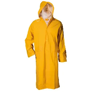 Дъждобран с качулка CETUS XL , PVC , жълт