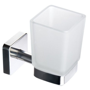 Toothbrush holder and cup QUATTRO