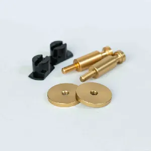  FibroTech Point holders Brass , RAL 1004 , 2 pcs.