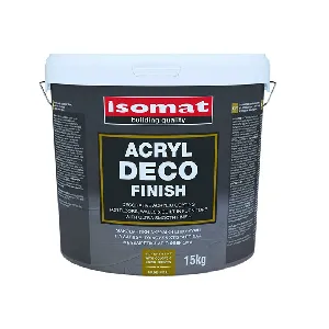 Декоративно акрилно покритие ACRYL-DECO FINISH , бяло , 15 кг