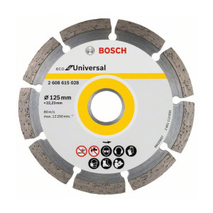 Диамантен диск Bosch 2608615041 , ECO Universal , 125 мм.