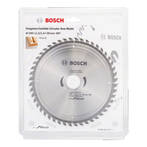 Circular saw blade Bosch 2608644377 , ECO WOOD , 190x2.2/1.4x30 , 48T