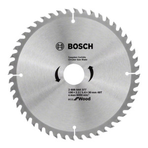 Circular saw blade Bosch 2608644377 , ECO WOOD , 190x2.2/1.4x30 , 48T