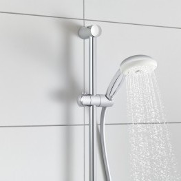 Fixed shower with 2 sprays NEW TEMPESTA 100