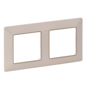 Double frame Legrand Valena Life 754062 , cream with gold
