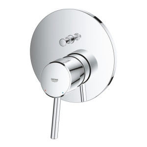 Single-lever mixer with 2-speed switch Concetto 24054001
