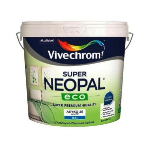 Екологична интериорна боя Super Neopal Eco , бяла , 3 л.