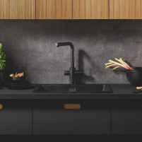 Филтърен смесител с издърпващ се аератор GROHE Blue Pure Minta 30590KF0