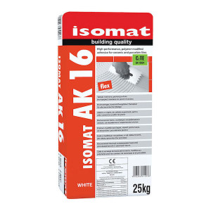 Флексово лепило ISOMAT AK-16 , сиво ,  25 кг.