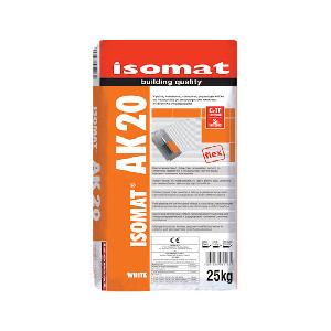 Flex adhesive ISOMAT AK-20 , С2 ТЕ S1 , white , 25 kg