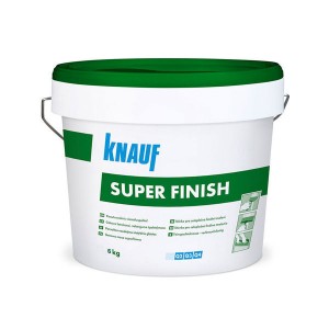 Фугопълнител и шпакловка Knauf Super Finish , кофа 6 кг.