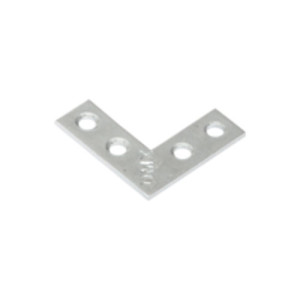 Г-образна планка NA 40 , 40x40x10x1,5  mm , комплект 4 бр.