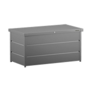 Garden chest JUNO type 1320, 1360x675x725 mm, RAL 7016 anthracite