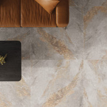 Гранитогрес Auric Light Grey rect , 1197x597x8 мм.