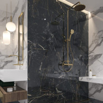 Гранитогрес Marquina gold rect , 1197x597x8 мм.