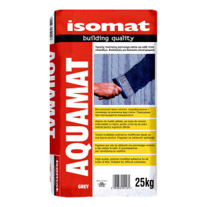 Cement-based waterproofing AQUAMAT , grey , 25 kg.
