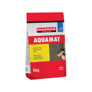 Cement-based waterproofing AQUAMAT , grey , 5 kg.
