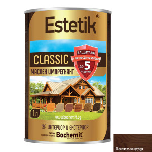 Oil-based impregnant Bоchemit Estetik , Rosewood color, 1 l.