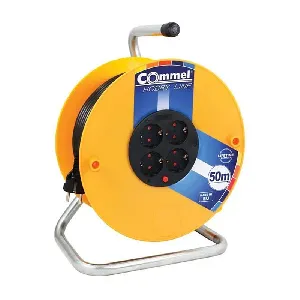 Кабел макара 50 м IP20 , 4x16A