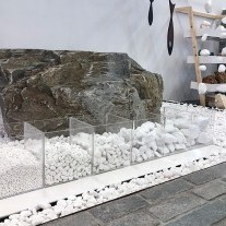  Decorative stones Thassos, white, 1-3 cm.