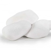  Decorative stones Thassos, white, 1-3 cm.