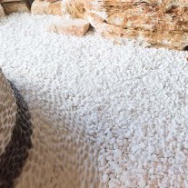  Камъни декоративни Тасос , бели , 3-6 см. , 20 кг.