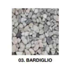 Stones for decorative stone carpets Natural Stone 2-4 мм Bardiglio , 25 кг