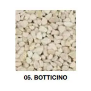 Stones for decorative stone carpets Natural Stone 2-4 мм Botticino , 25 кг