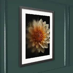 Картина FR569 Cream Dahlia , 30x40 см.