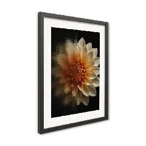 Картина FR569 Cream Dahlia , 30x40 см.