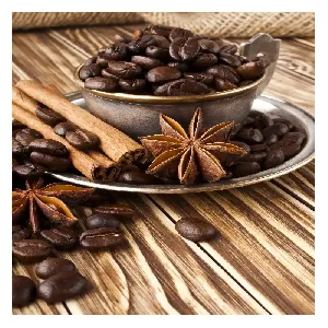 Картина върху стъкло GL011 Kawa 1 , 30x30 см.