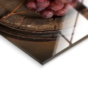 Картина върху стъкло GL066 Wino 4 , 30x30 см.