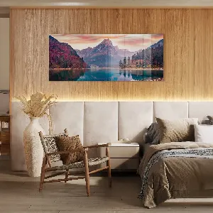 Картина върху стъкло GL550 Autumn View , 50x125 см.